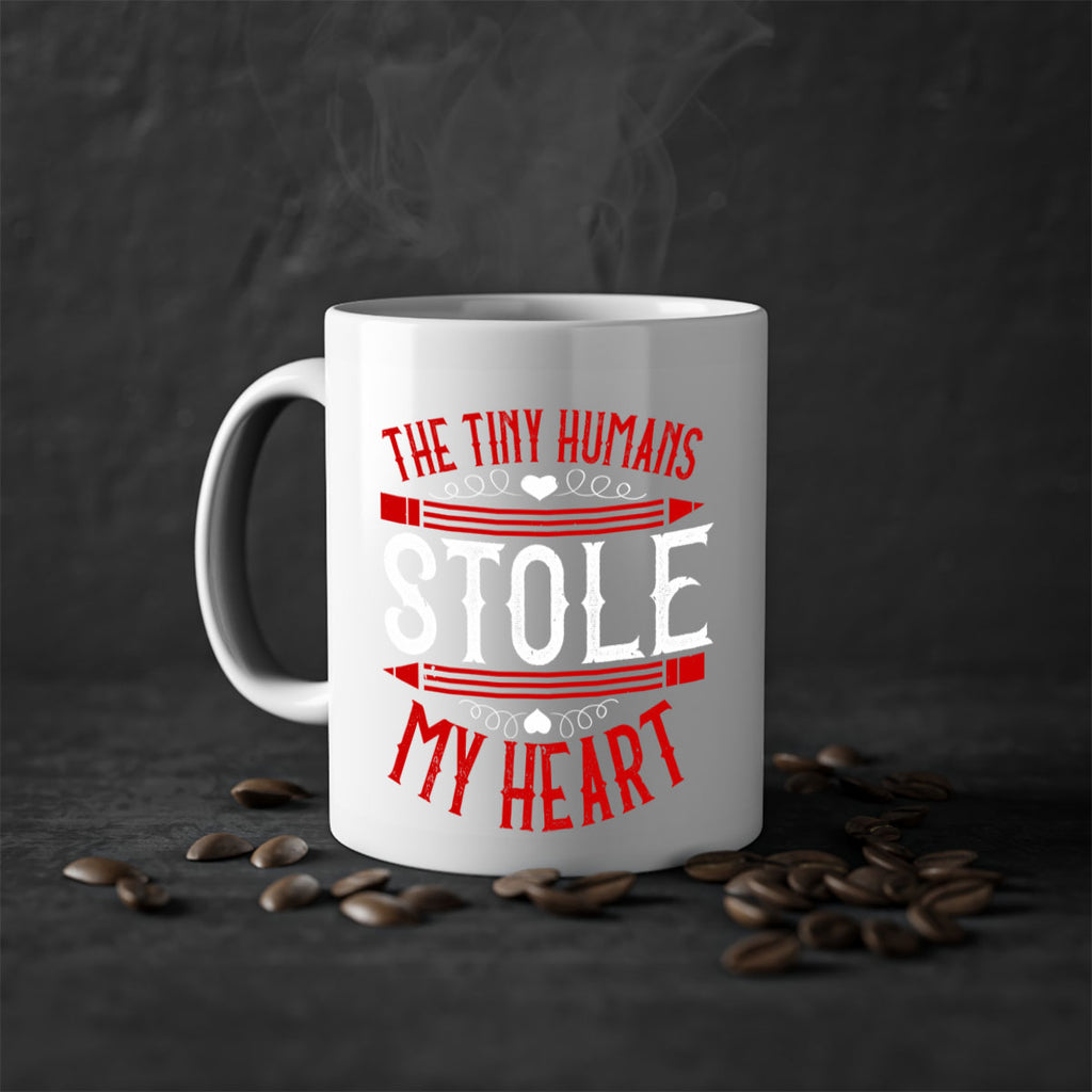 The Tiny Humans STOLE MY HEART Style 5#- teacher-Mug / Coffee Cup