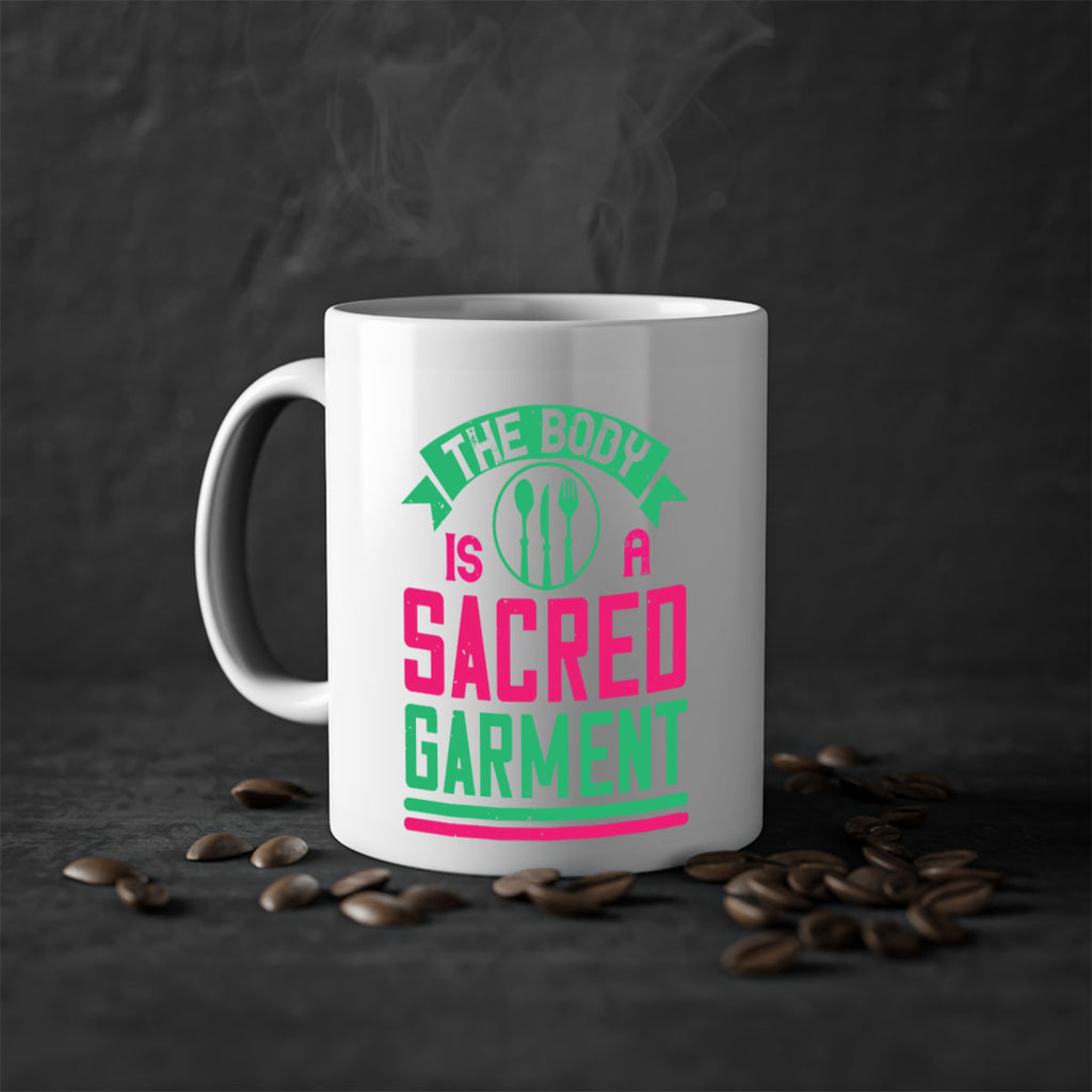 The body is a sacred garment Style 14#- World Health-Mug / Coffee Cup