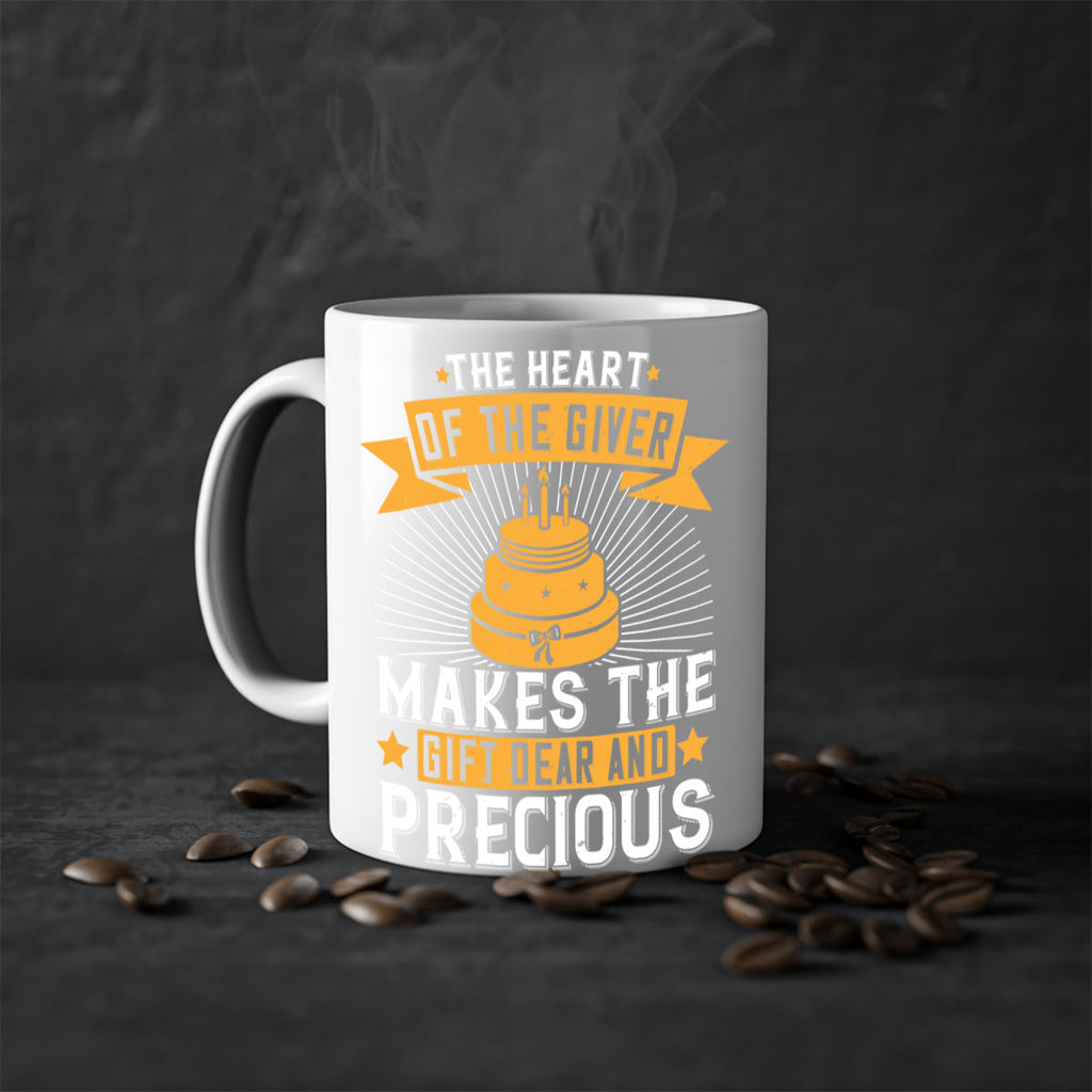 The heart of the giver makes the gift dear and precious Style 37#- birthday-Mug / Coffee Cup