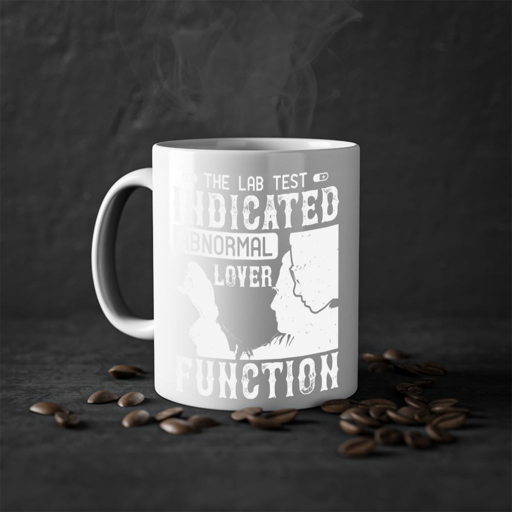 The lab test indicated abnormal lover function Style 22#- medical-Mug / Coffee Cup