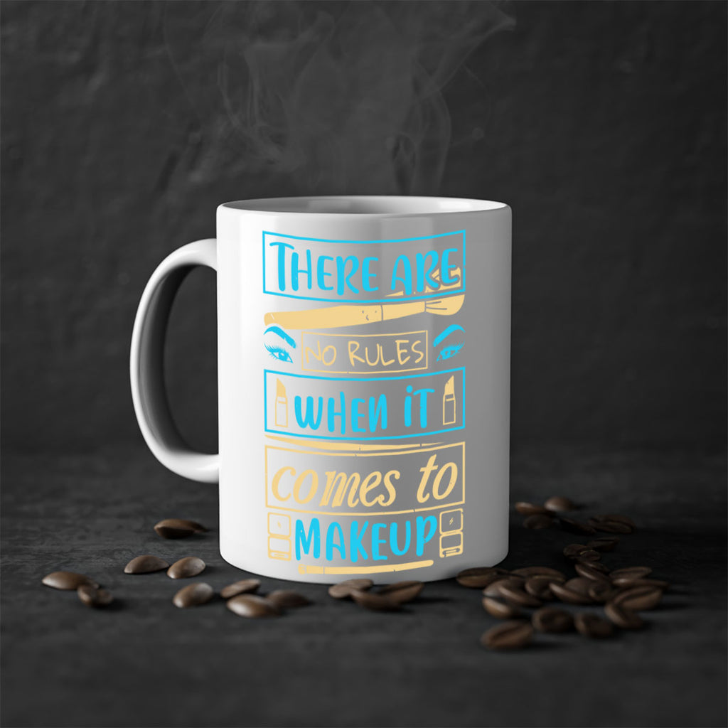 There are no rules when it comes to makeup Style 180#- makeup-Mug / Coffee Cup