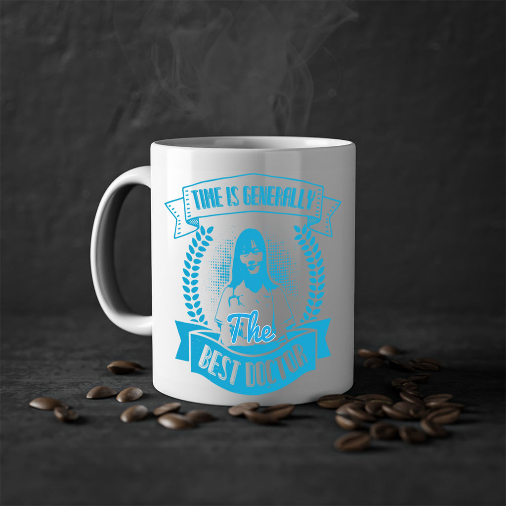 Time is generally the best doctor Style 12#- medical-Mug / Coffee Cup