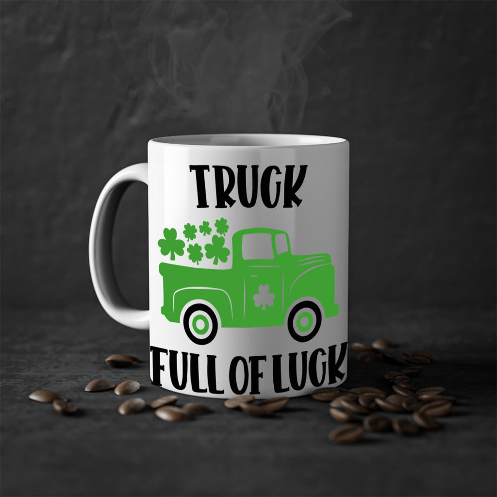 Truck Full Of Luck Style 19#- St Patricks Day-Mug / Coffee Cup