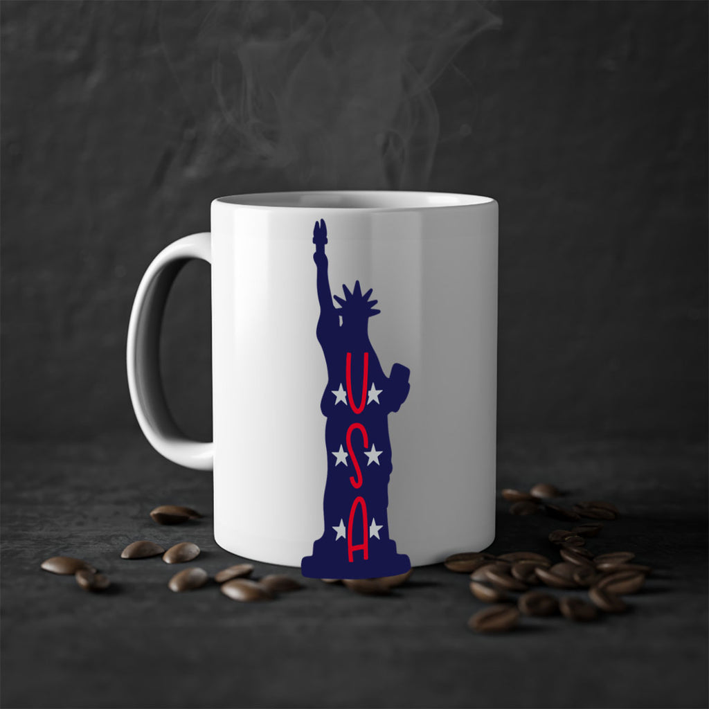 USA Style 181#- 4th Of July-Mug / Coffee Cup