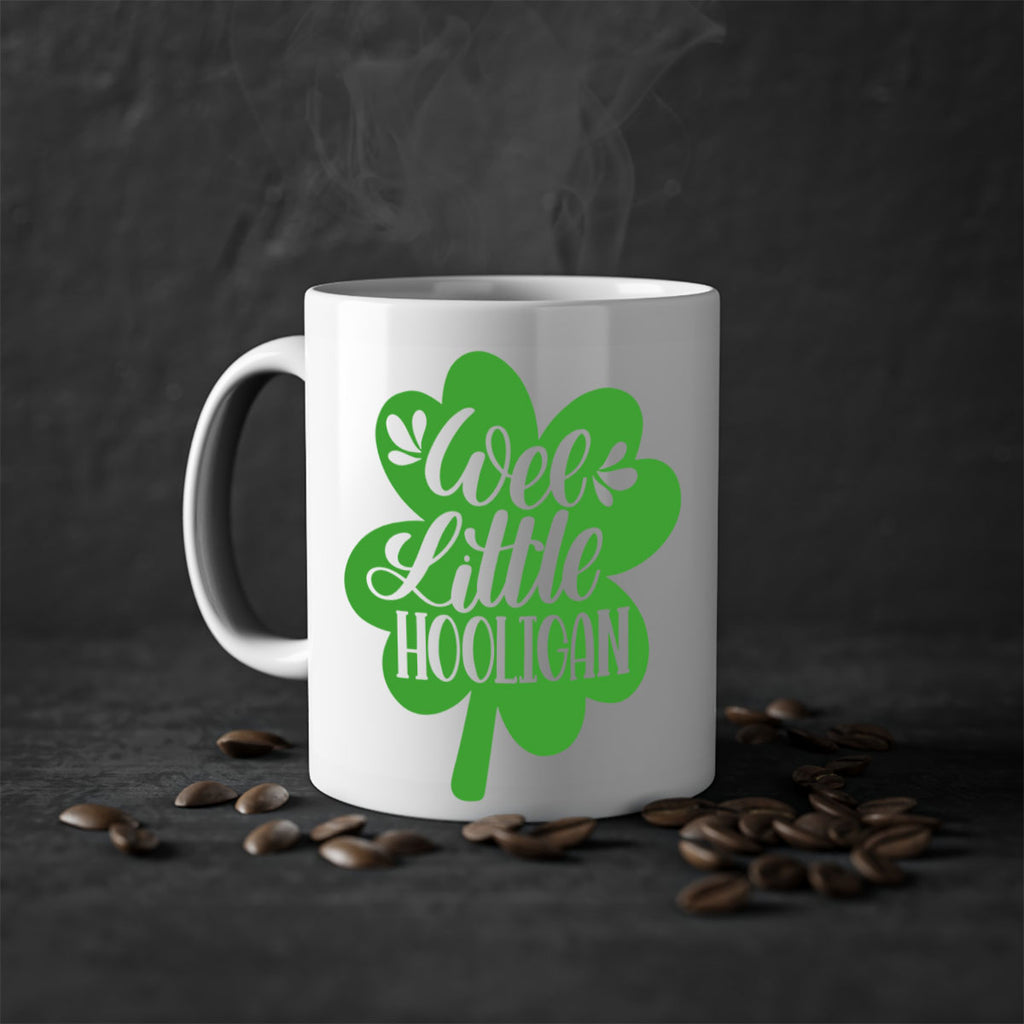 Wee Little Hooligan Style 16#- St Patricks Day-Mug / Coffee Cup