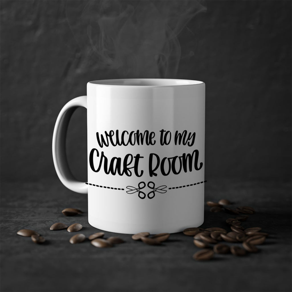 Welcome To My Craft Room 2#- crafting-Mug / Coffee Cup