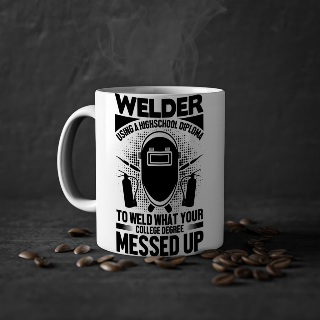 Welder using Style 3#- welder-Mug / Coffee Cup