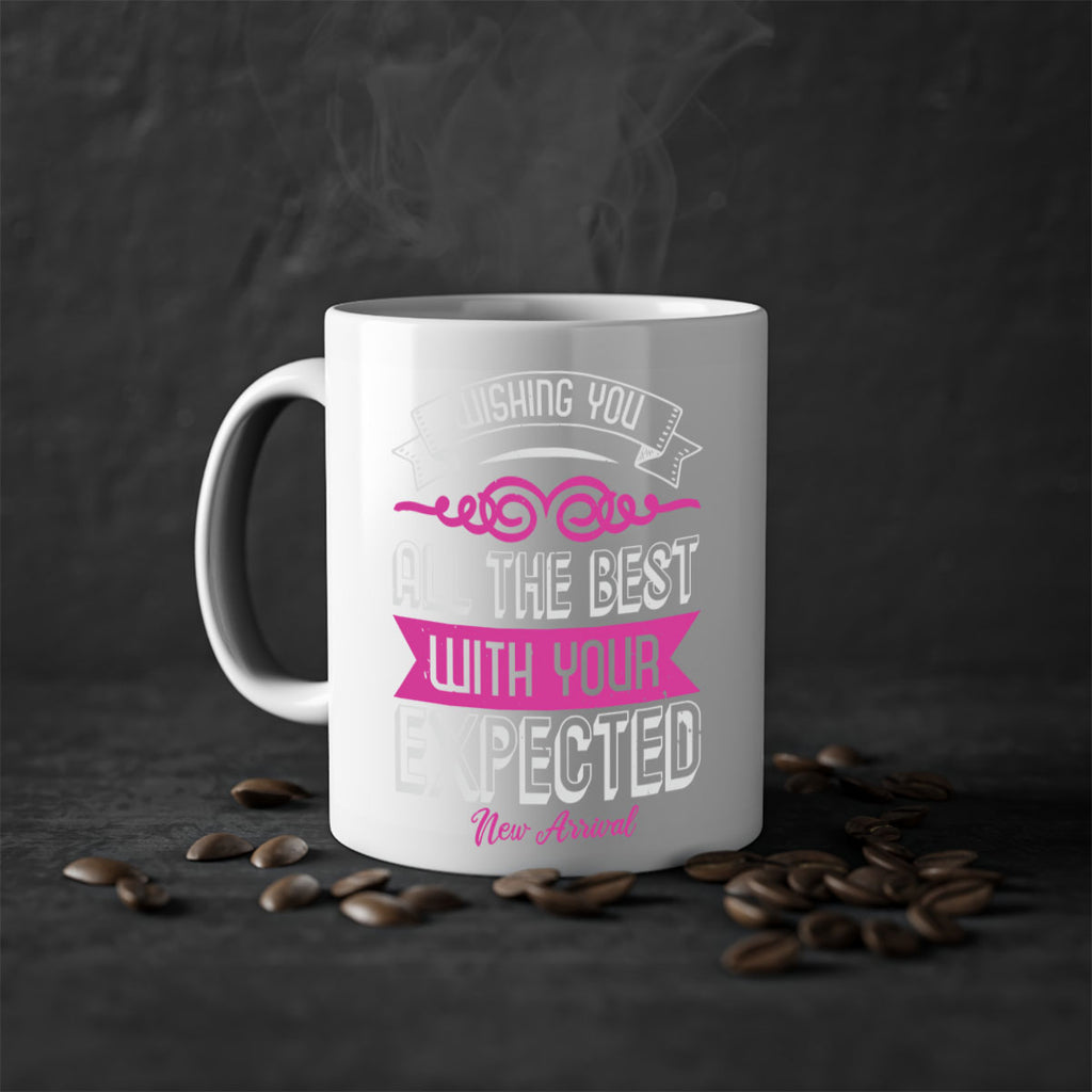 Wishing you all the best on your new arrival Style 7#- baby shower-Mug / Coffee Cup