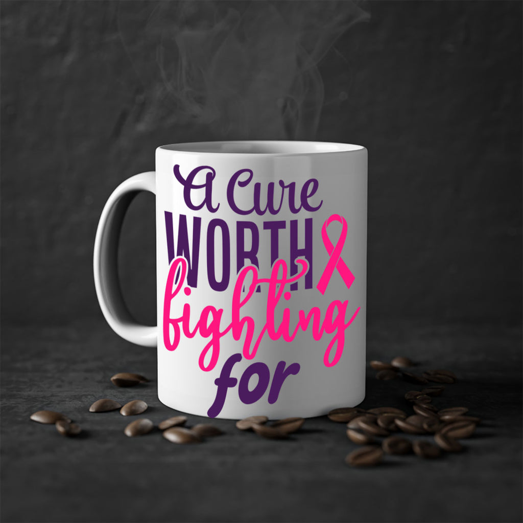 a cure worth fighting for Style 17#- breast cancer-Mug / Coffee Cup