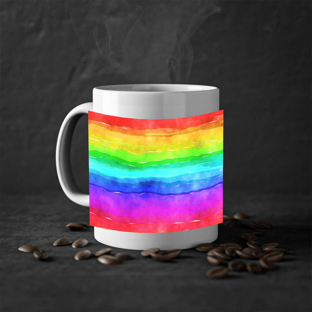 abstract rainbow 18#- lgbt-Mug / Coffee Cup
