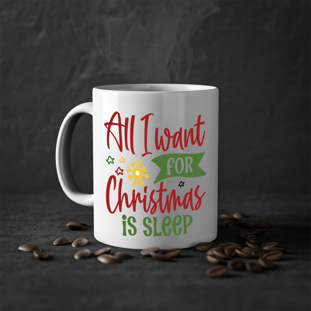 all i want for christmas is sleep style 45#- christmas-Mug / Coffee Cup