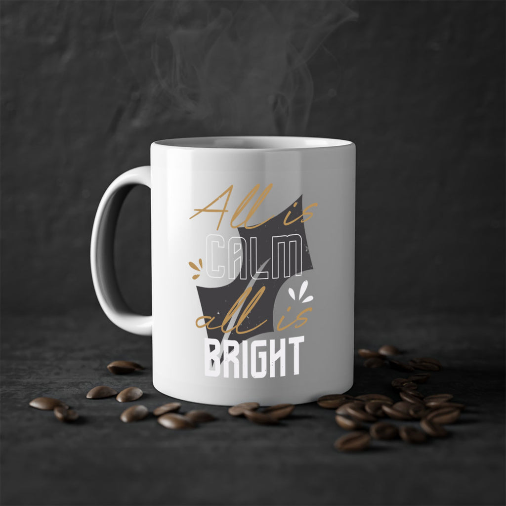 all is calm all is bright 394#- christmas-Mug / Coffee Cup