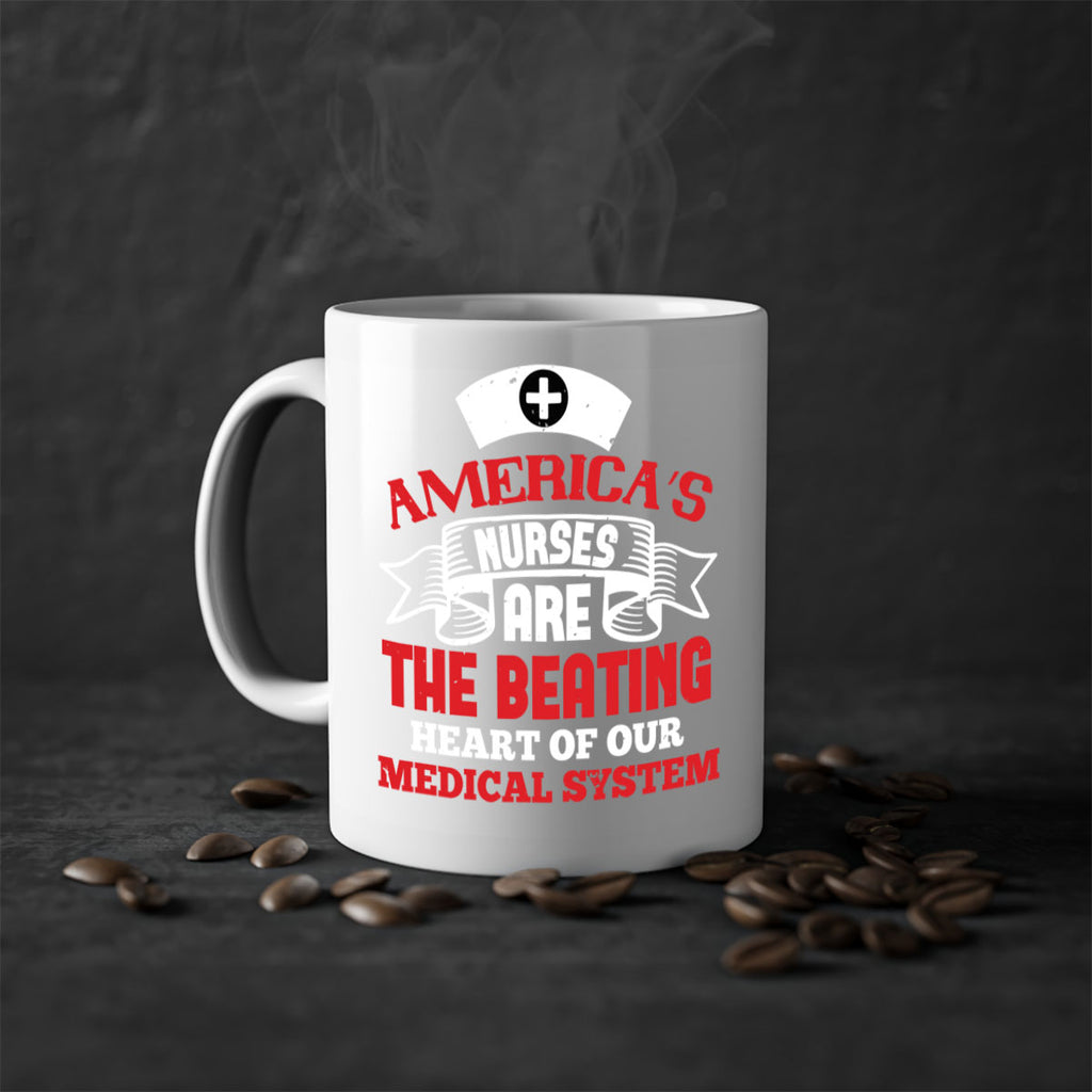americas nurses are Style 295#- nurse-Mug / Coffee Cup