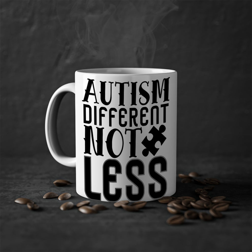 autism different not less Style 6#- autism-Mug / Coffee Cup