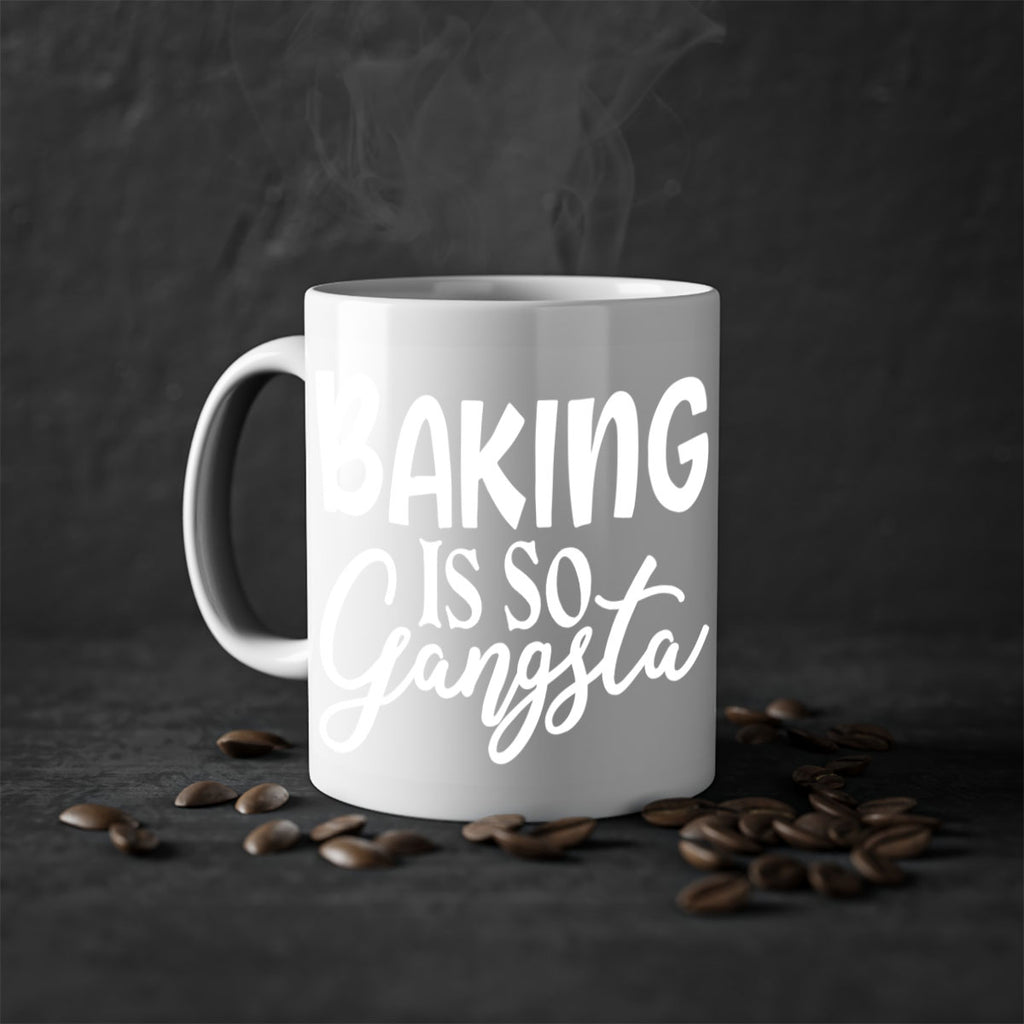 baking is so gangsta 55#- kitchen-Mug / Coffee Cup