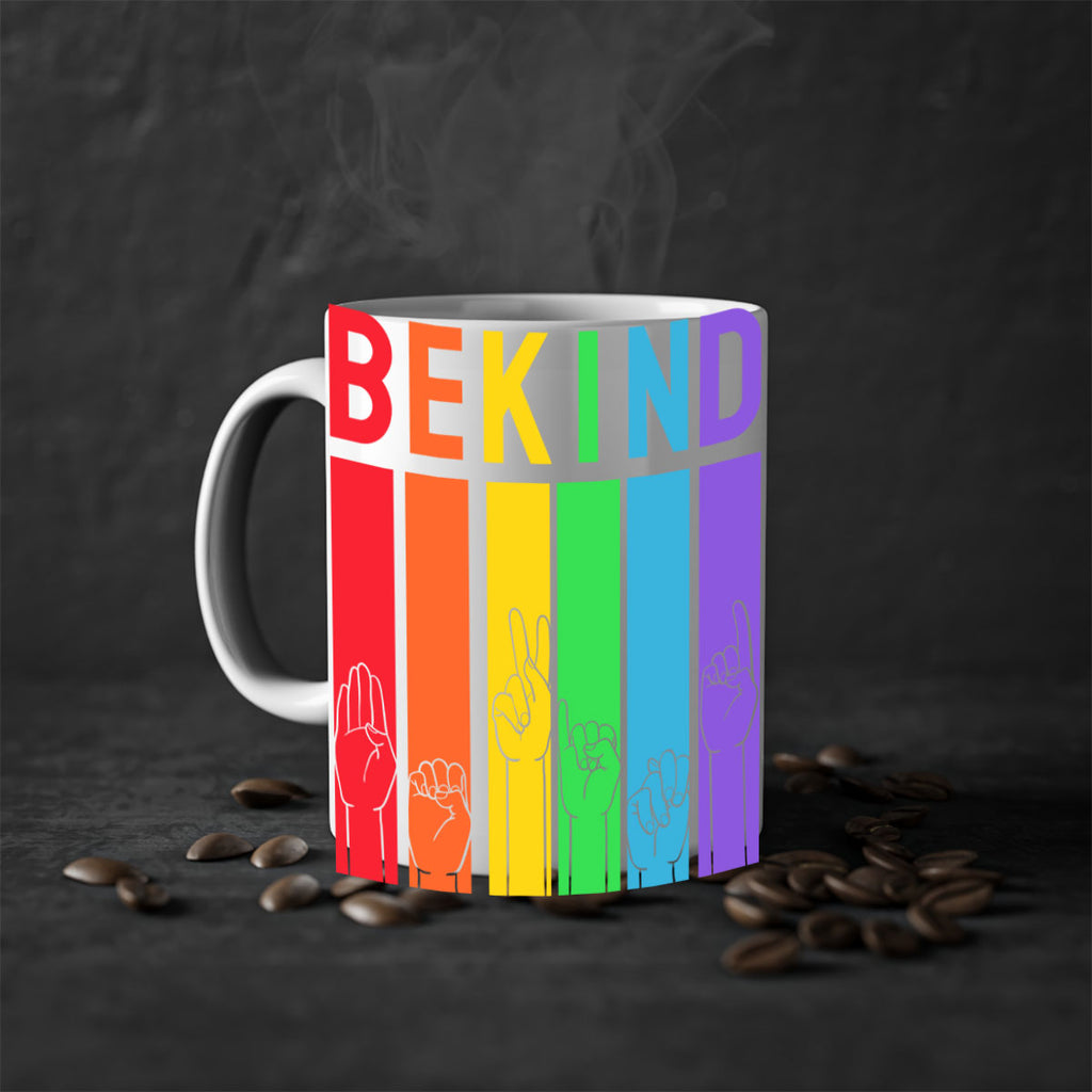 be kind hand sign language 163#- lgbt-Mug / Coffee Cup