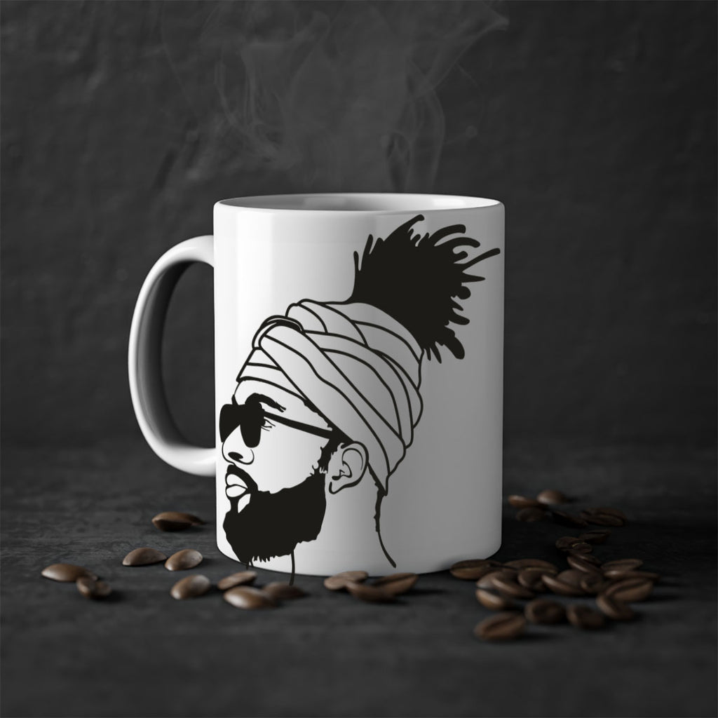 beardman 44#- Black men - Boys-Mug / Coffee Cup