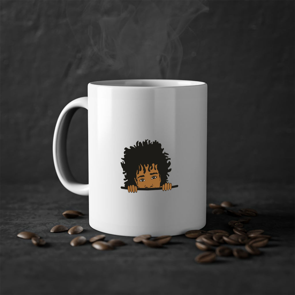 black boy 4#- Black men - Boys-Mug / Coffee Cup