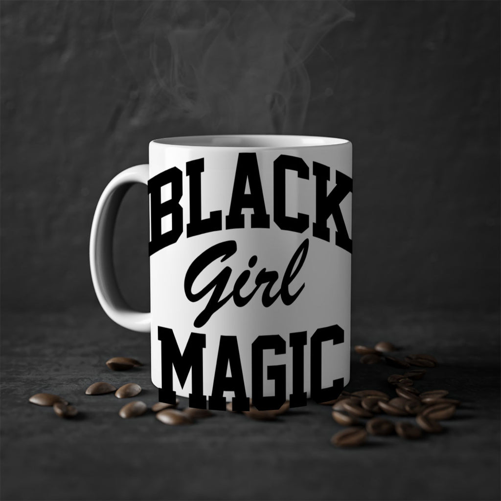 black girl magic 205#- black words - phrases-Mug / Coffee Cup