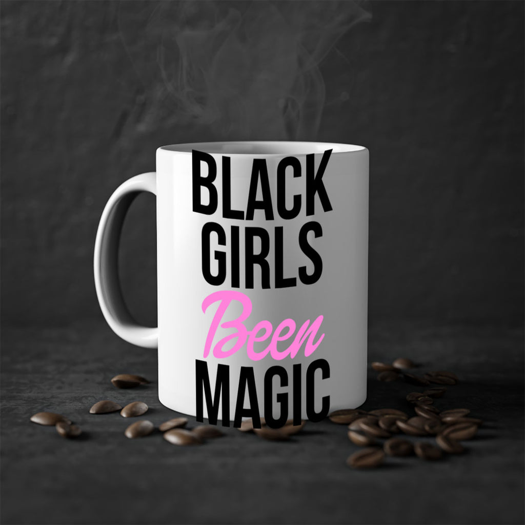 black girls been magic 244#- black words - phrases-Mug / Coffee Cup