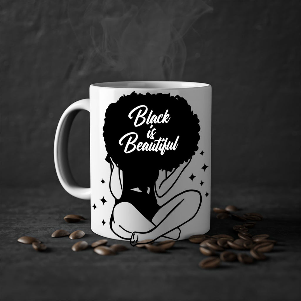 black is beautiful 15#- Black women - Girls-Mug / Coffee Cup
