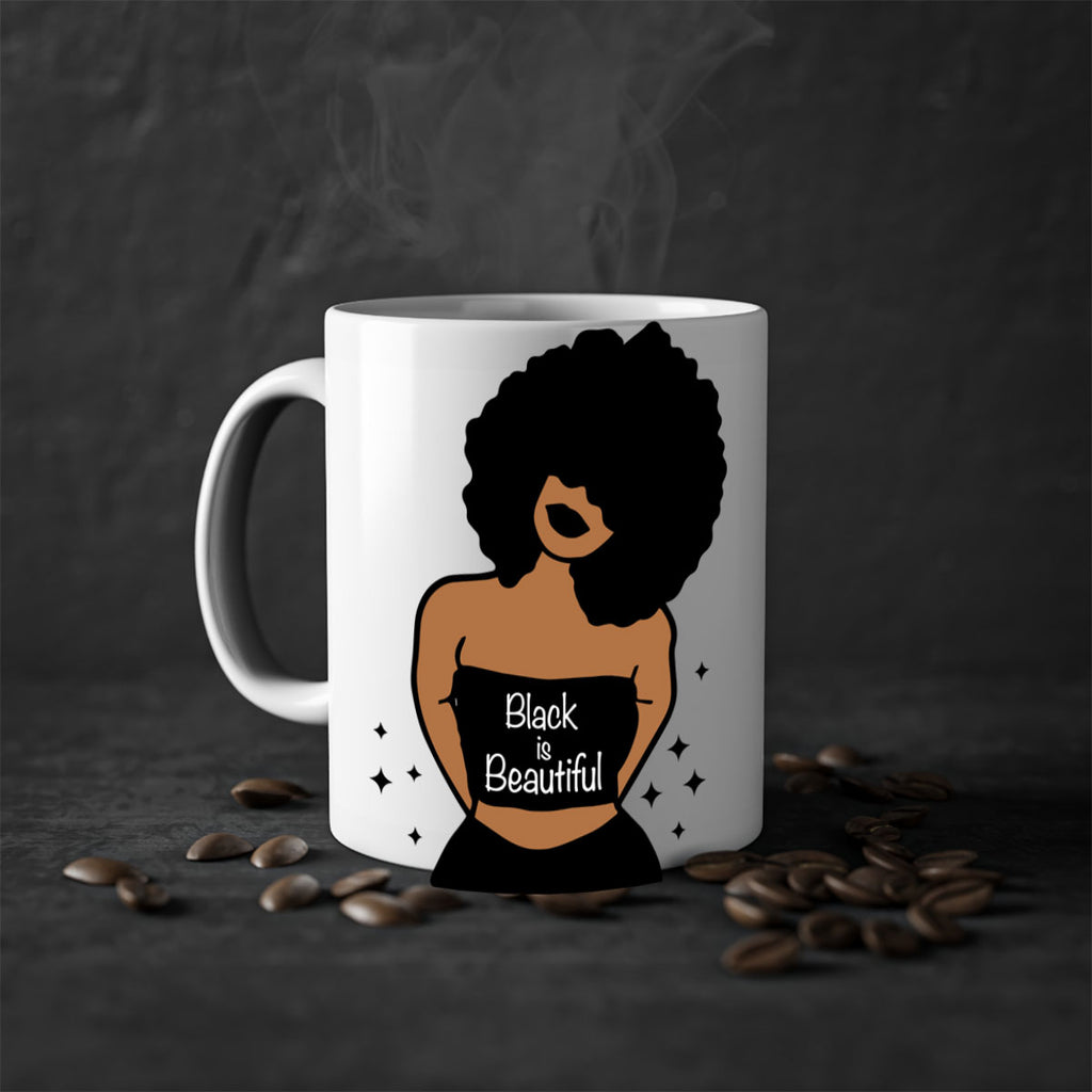 black is beautiful 16#- Black women - Girls-Mug / Coffee Cup
