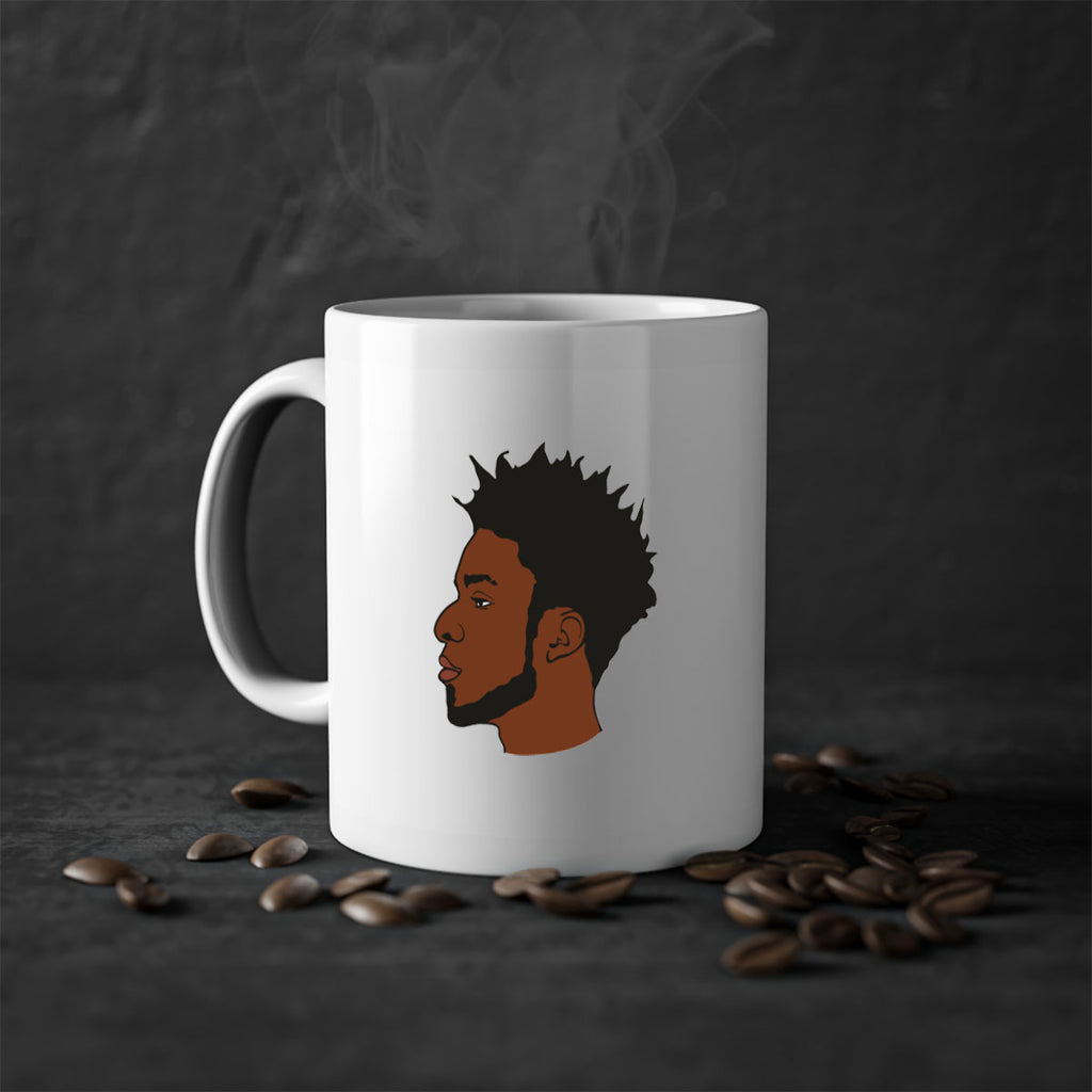 black man 38_1#- Black men - Boys-Mug / Coffee Cup