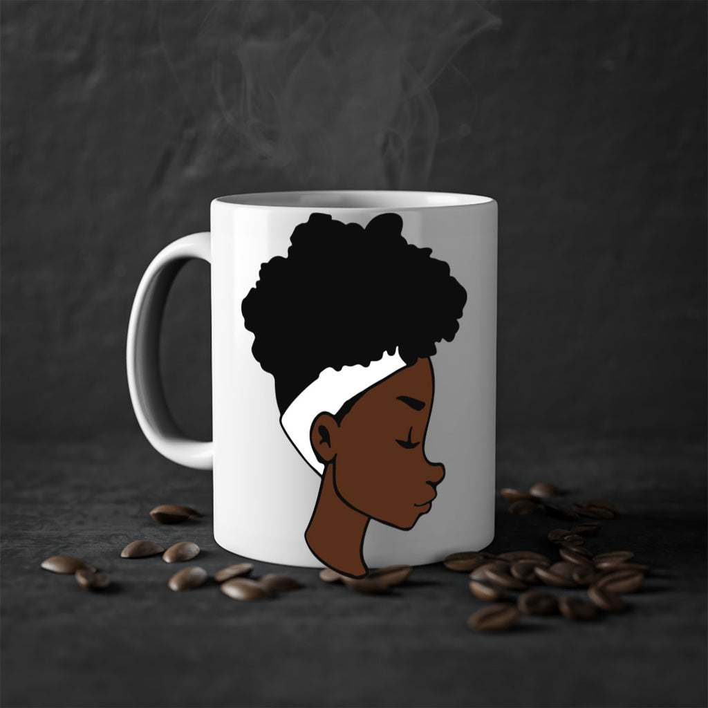 black woman afro 55#- Black women - Girls-Mug / Coffee Cup