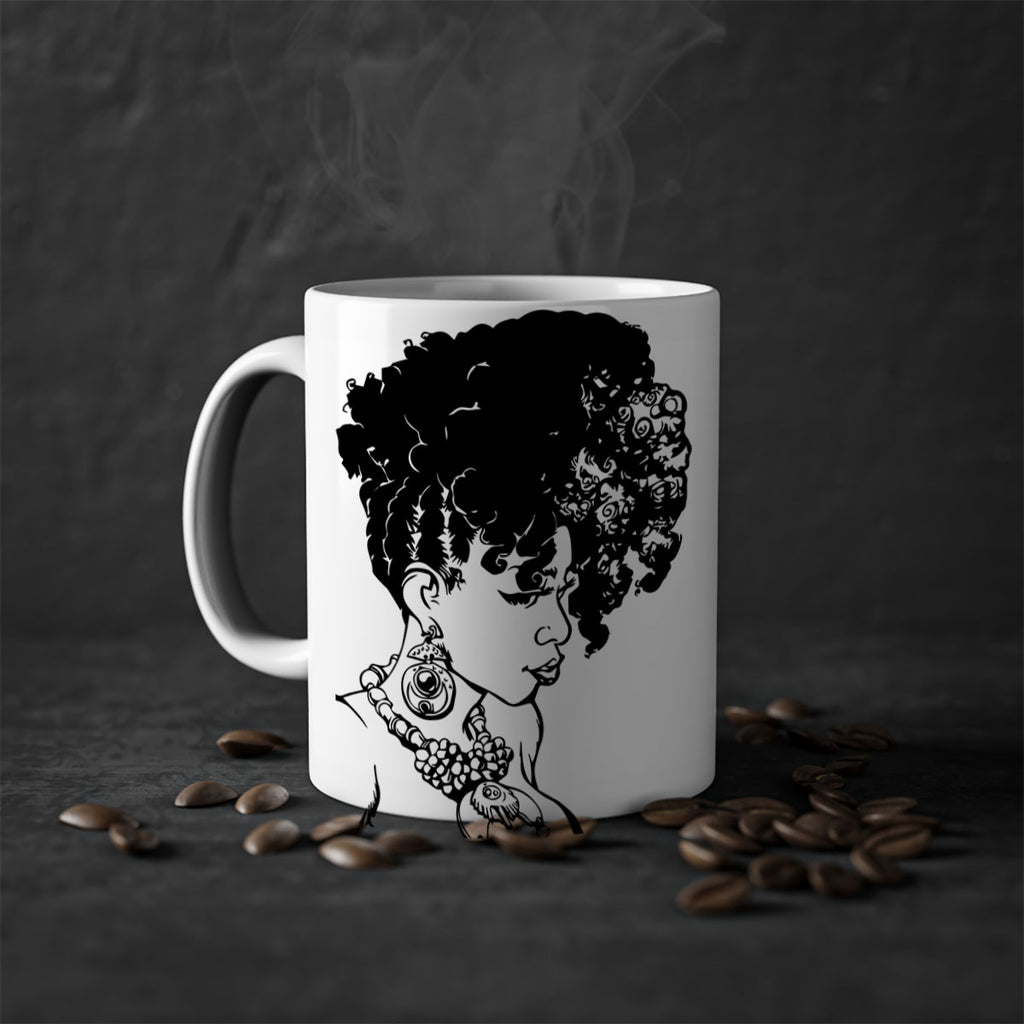 black women - queen 40#- Black women - Girls-Mug / Coffee Cup