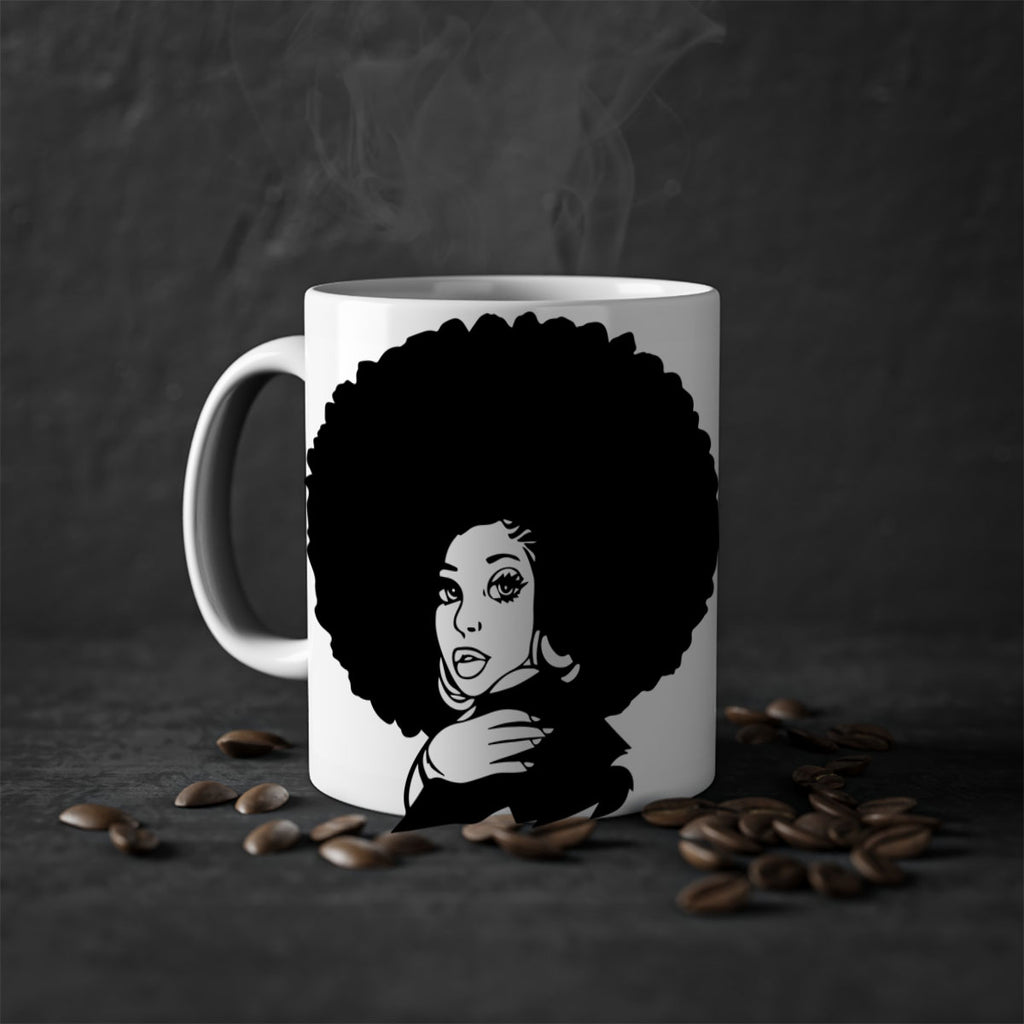 black women - queen 9#- Black women - Girls-Mug / Coffee Cup