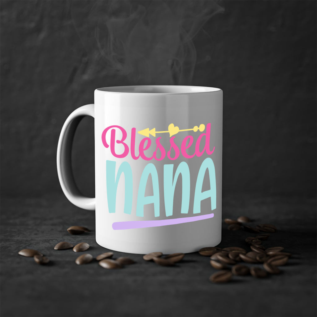 blessed nana 60#- grandma-Mug / Coffee Cup