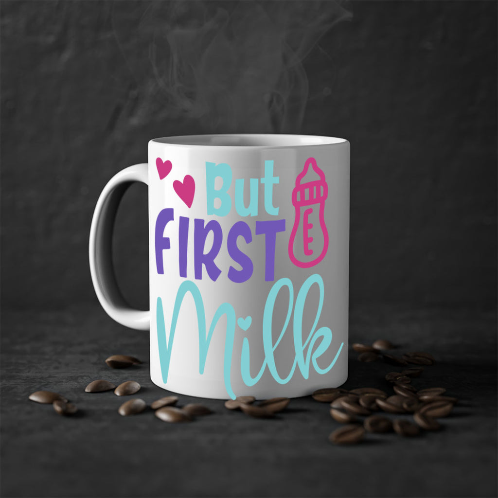 but first milk Style 274#- baby2-Mug / Coffee Cup