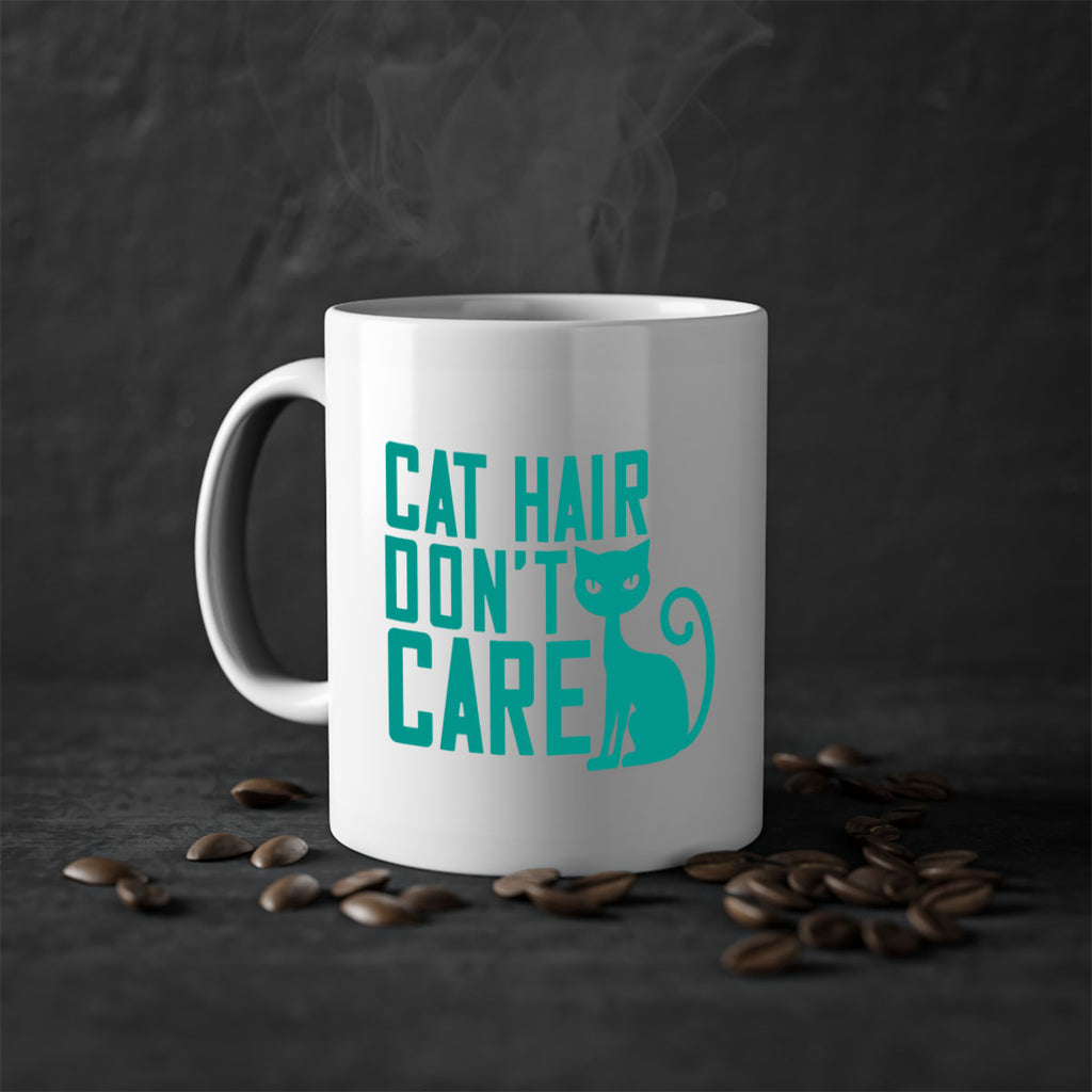 cat hair dont care Style 30#- cat-Mug / Coffee Cup