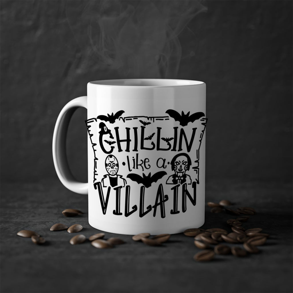 chillin like a villain 82#- halloween-Mug / Coffee Cup