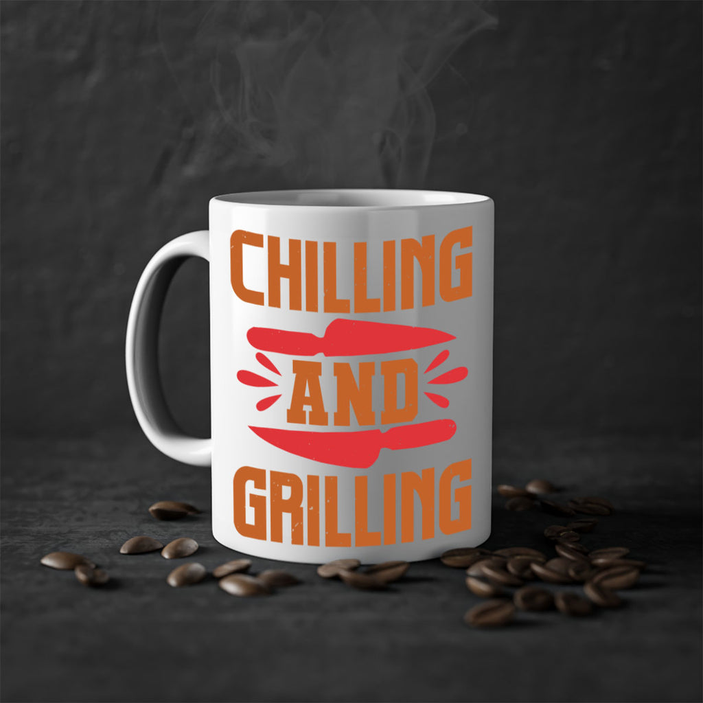 chilling and grilling 48#- bbq-Mug / Coffee Cup