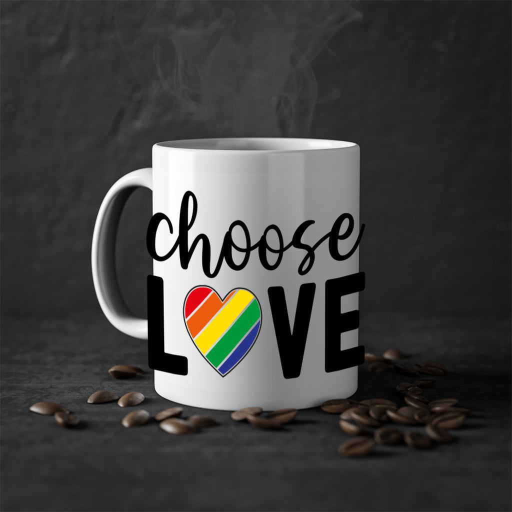 chooselove 150#- lgbt-Mug / Coffee Cup