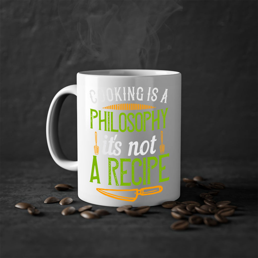 cooking is a philosophyits not a recipe 48#- cooking-Mug / Coffee Cup