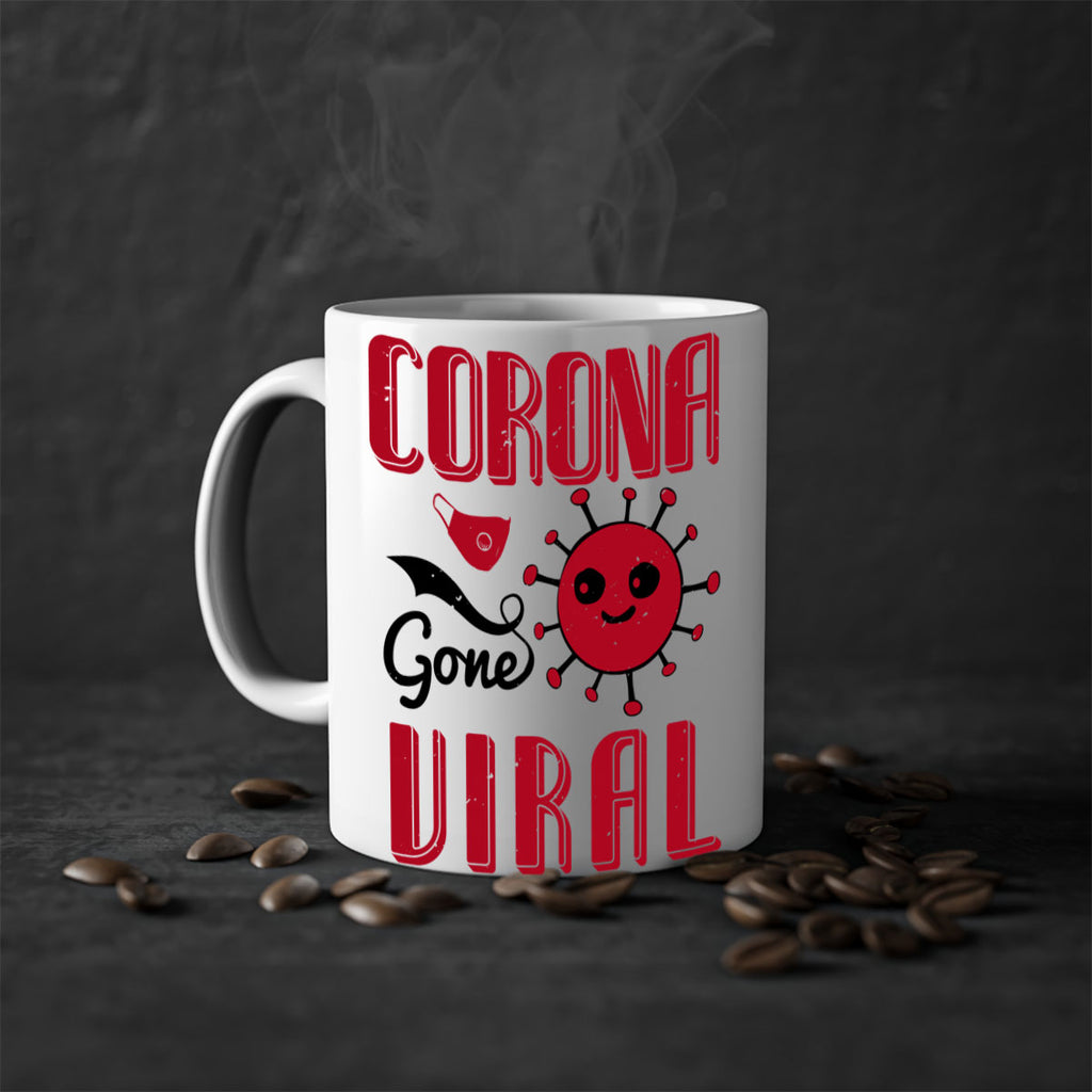 corona gone viral Style 15#- corona virus-Mug / Coffee Cup