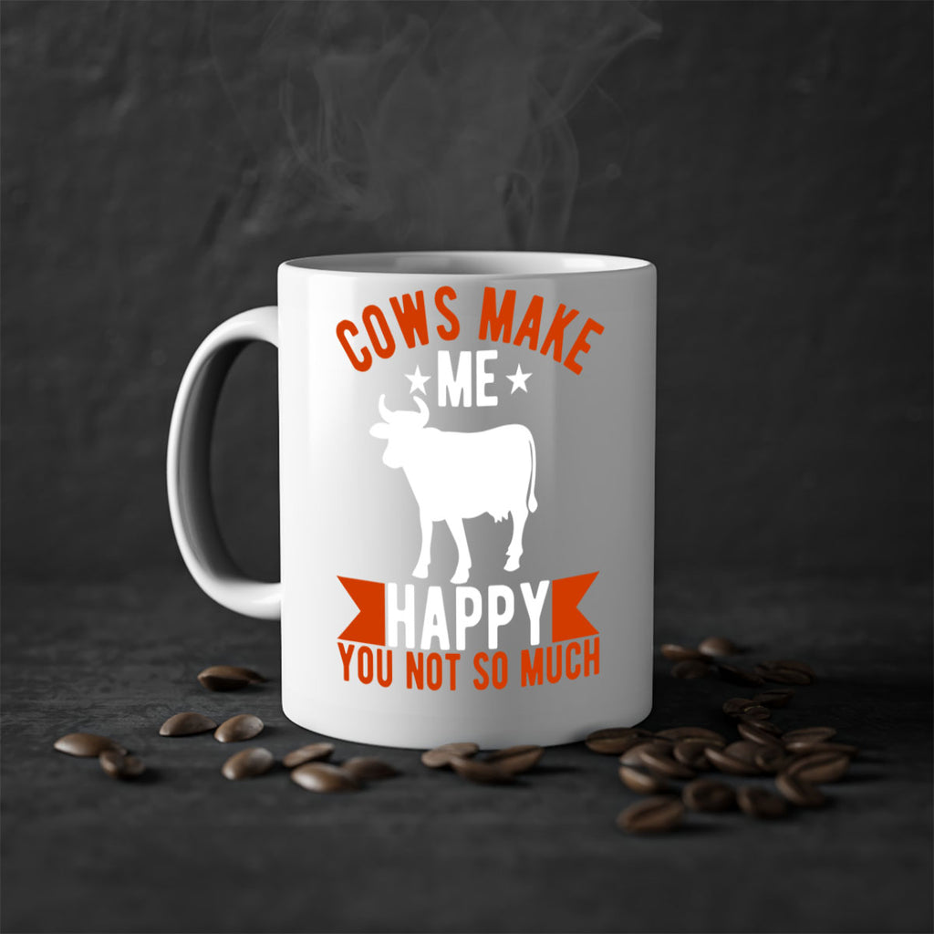 cows make me happy you not so much Style 5#- Cow-Mug / Coffee Cup