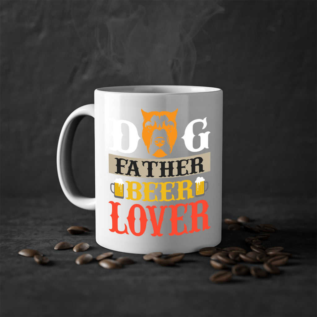 dog father beer lover 116#- beer-Mug / Coffee Cup