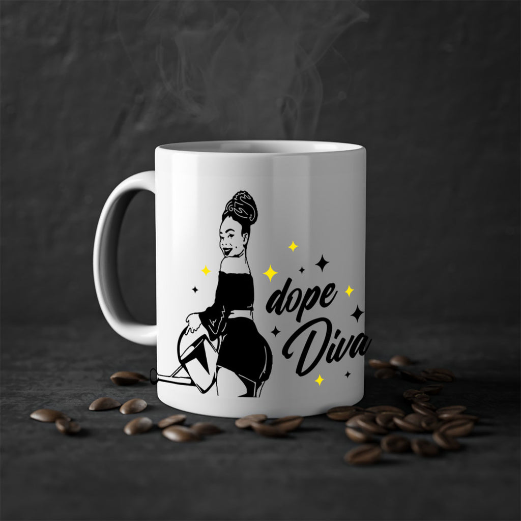 dope diva 4#- Black women - Girls-Mug / Coffee Cup