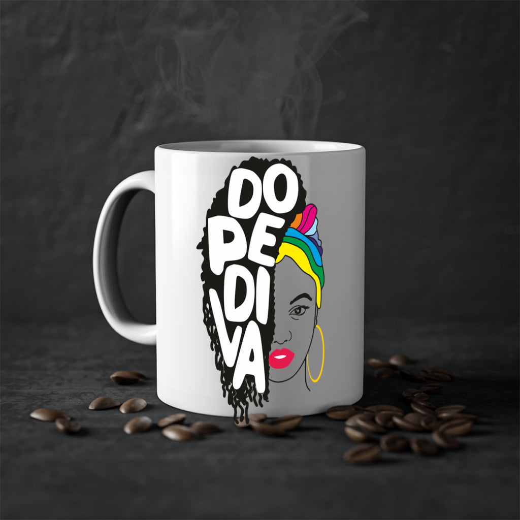 dope diva 5#- Black women - Girls-Mug / Coffee Cup