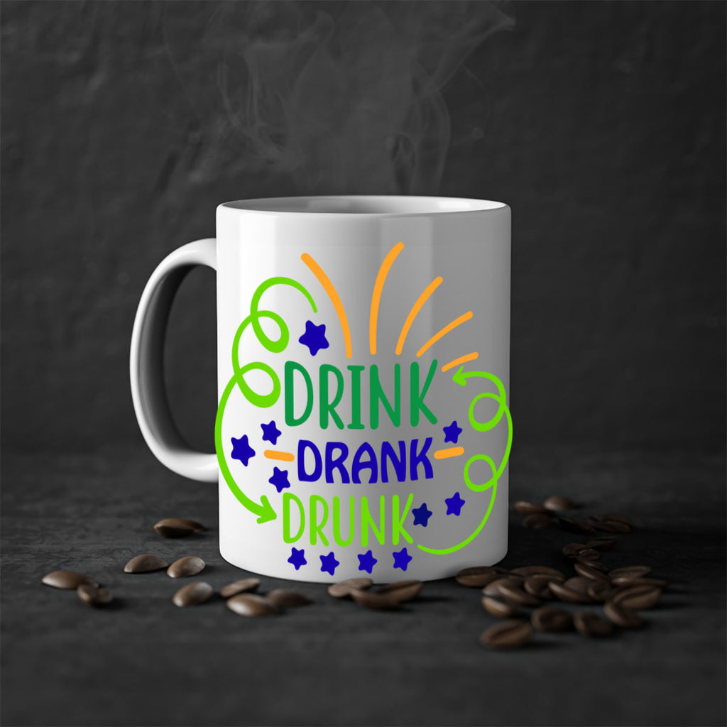 drink drank drunk 23#- mardi gras-Mug / Coffee Cup
