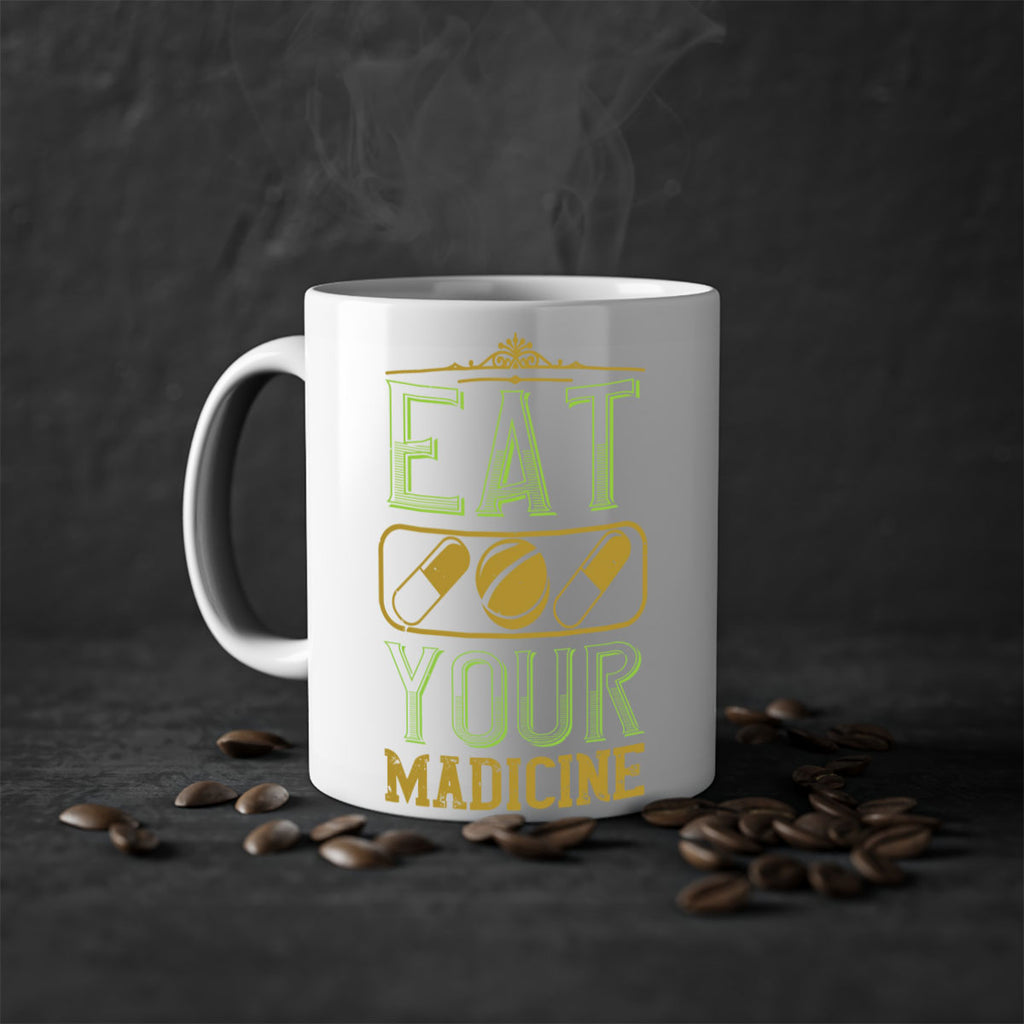 eat your madicine 141#- vegan-Mug / Coffee Cup