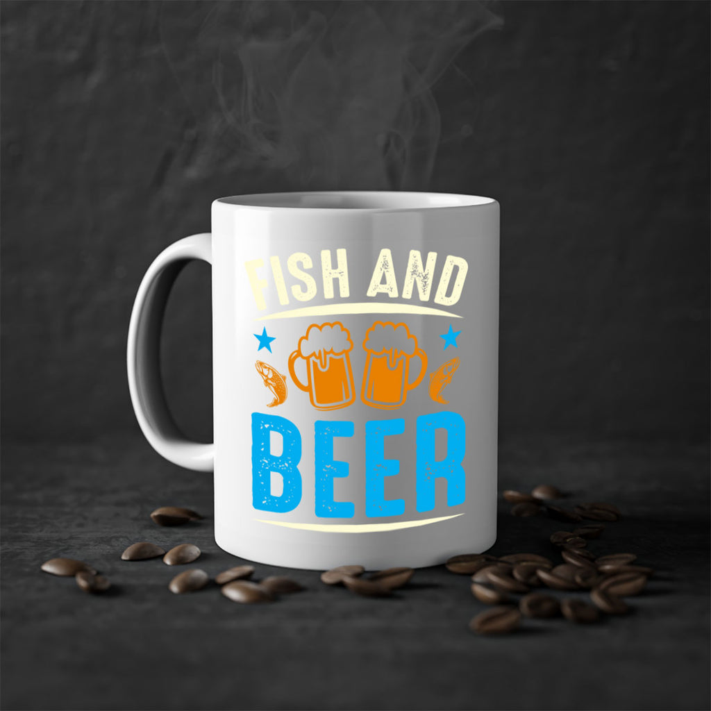 fish and beer 114#- beer-Mug / Coffee Cup