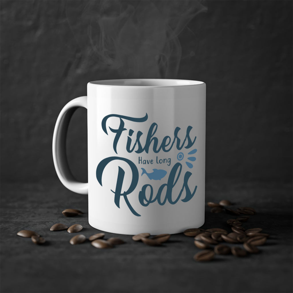 fishers have long 153#- fishing-Mug / Coffee Cup