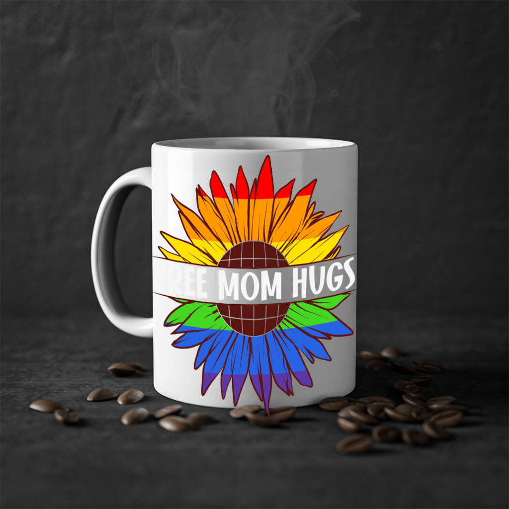 free mom hugs lgbt daisy 139#- lgbt-Mug / Coffee Cup