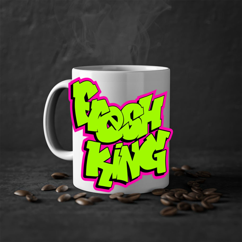 fresh king 147#- black words - phrases-Mug / Coffee Cup