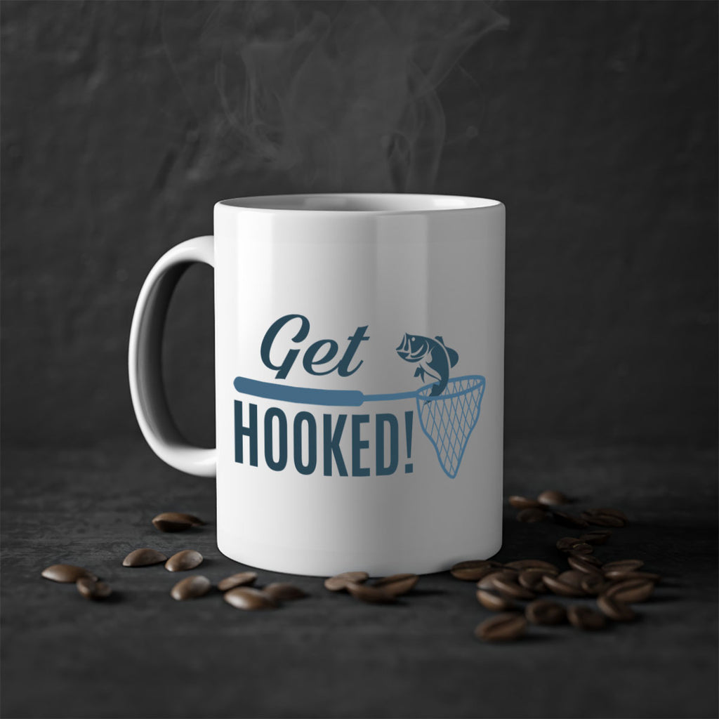 get hooked 133#- fishing-Mug / Coffee Cup