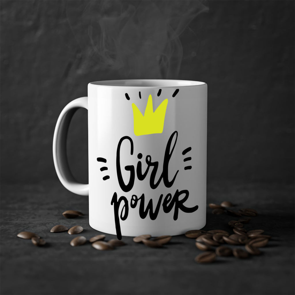 girl power crown 35#- Black women - Girls-Mug / Coffee Cup